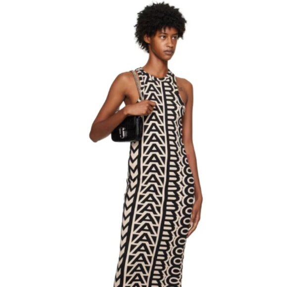 NWT! New Marc Jacobs J Marc Mini Shoulder Bag - Croc-embossed Leather Black 3way - Picture 9 of 14